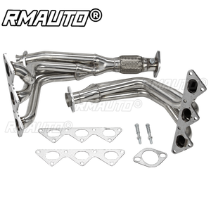 หัวท่อไอเสียสแตนเลสสำหรับ1991-1999ระบบไอเสีย V6ระบบไอเสียแรงดันสูงสำหรับมิตซูบิชิ3000GT - Product Image 1