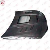 Z-ART 2018+ M5 Transparente Trockene Kohlefaser-Motorabdeckung für BMW F90 Prepreg Kohlefaser-Motorhaube für BMW M5 F90 G30 G31
