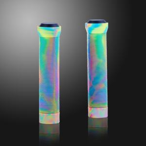 7/8 "agarre del manillar de la bicicleta del manillar 145mm truco Scooter empuñaduras de colores para su elección - Product Image 2