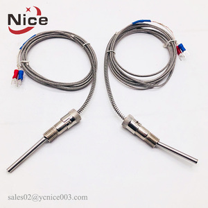 J Loại Đơn Giản Probe 3 Mm Vỏ Bọc Cặp Nhiệt Điện Cảm Biến Nhiệt Độ - Product Image 6
