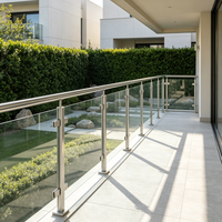 Offre Spéciale – Pince à Verre Carrée Réglable en Acier Inoxydable 304 pour Systèmes de Clôtures de Piscine – Vente en Gros pour Projets