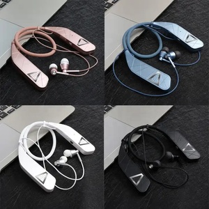 Hot bán 2 in1 thể thao chạy dây đeo cổ không dây Bluetooh 5.0 tai nghe loa Earbuds Tai nghe nhỏ độ bền lâu dài vj097 - Product Image 6