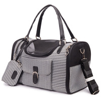Sac de transport portable en PVC pour petits chiens, chats et lapins - Sac à dos de voyage pour chien et sac d'école pour chat
