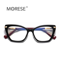 Gafas MORESE Modelo 2104, Montura Óptica TR90, Diseño Ojo de Gato, Gafas de Moda de Diseñador, Disponibles al por Mayor