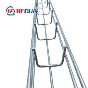 Powder Coating 304 Stainless Steel Outdoor Industrial Wire Mesh <b>Cable</b> Tray Ventilation <b>Heat</b> Dissipation Metal <b>Cable</b> Tray - Product Image 1