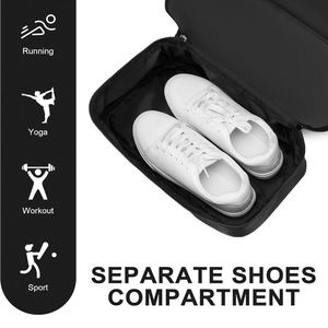 Gym <b>Backpack</b> for Men, Lightweight Sports Back Pack With Shoe Compartment, <b>Waterproof</b> Gym Bag Workout Training Rucksack - Product Image 3