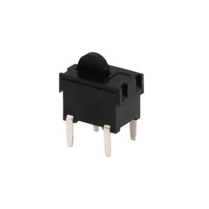 Interruptor de Límite de Larga Duración KFC-V-11, Interruptor Táctil Micro de 4 Pines con Orificio Pasante, Negro para Mecanismo de Reinicio de Cámara - Product Image 2