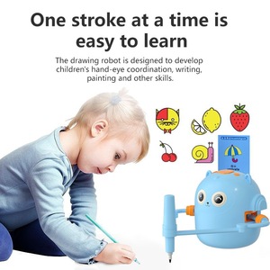 Robot de Dibujo Automático en Oferta, Electrónica Inteligente para Niños, Juguete Tecnológico para <span class=keywords><strong>Aprender</strong></span> a Pintar, Hecho de Plástico Resistente - Product Image 6