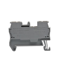 Bloc de bornes à rail DIN enfichable ST-1.5 pour câblage électrique d'entrée frontale, 1,5 mm²