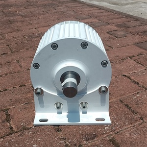 Générateur à aimant permanent monophasé à axe unique, très demandé, pour éolienne 1KW 2KW 5KW PMG 500RPM Alternateur 24V-220V PMG - Product Image 4