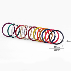 30/32/33/35mm Porte-clés En Métal porte-clés Anneaux Fendus - Product Image 1