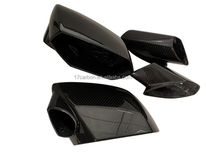 Cubiertas de Espejos Laterales de Fibra de Carbono Seca Estilo OEM para <span class=keywords><strong>Lamborghini</strong></span> Huracán STO - Product Image 2
