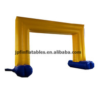 Arche gonflable pour événements en plein air avec impression intégrale du logo de la marque, arche gonflable sur mesure