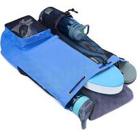 Sac à dos en filet à cordon de serrage pour le week-end et les activités de plein air : plage, sports, volley-ball, surf, ski, plongée, natation