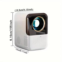 Mini Proyector Portátil X10 180ANSI con Altavoz Integrado, Resolución 1280 * 720, Proyector Inteligente con Corrección Trapezoidal para Hogar, Oficina y Cine en Casa