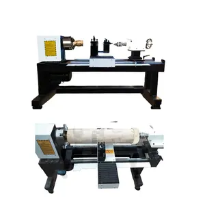 Routersttar Automatic woodworking machine mini CNC turning wood lathe for wooden beads making