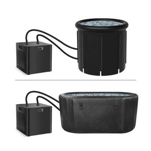 Vanace Sports Recovery Fish Tank 75 Gal Ice Cold Plunge Tub 1/3HP Enfriador <span class=keywords><strong>de</strong></span> <span class=keywords><strong>agua</strong></span> para baño con filtro <span class=keywords><strong>de</strong></span> bomba - Product Image 2