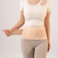Ceinture de soutien pelvien post-partum réglable pour femmes, attelle de correction des hanches pour la récupération postnatale, façonneur de taille et d'abdomen
