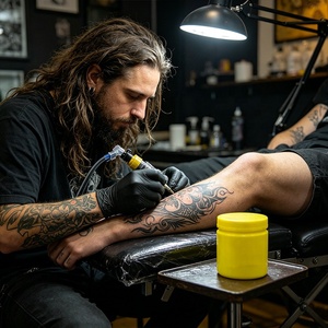 Crème pour tatouage Exclusive Premium 10g 30g 500g pour usage professionnel dans les studios et salons, qualité supérieure - Product Image 5