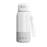 Mug électrique intelligent portable à température contrôlée |   Tasse de voyage chauffante sans fil, chauffe et maintient rapidement au chaud, affichage numérique, pour les voyages
