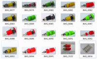 Prise banane mâle haute tension en cuivre doré 4 mm, courant nominal 32 A, pour applications audio et vidéo