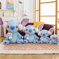 En gros, Poupée Stitch en peluche cousue d'hiver, Grande poupée en tissu, Cadeau pour enfants, Décoration d'intérieur, Poupée d'activités
