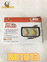 Système d'éclairage BAOBAO 2 3 Len Blanc Jaune Clignotant RGB Mini Phare LED de Conduite Feu Antibrouillard Phares pour Vélo Moto Motocyclette