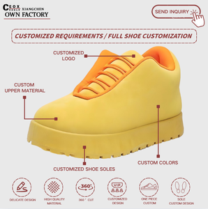 Chaussures de luxe personnalisées de taille 39-44 baskets chaussures de marche de créateur baskets tendances à semelle épaisse vierge pour papa <span class=keywords><strong>Pdf</strong></span> grosses baskets tendance - Product Image 2