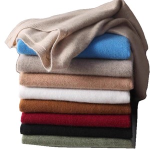 Pull à col rond pour femme, couleur unie, coupe ample, couche intérieure chaude, tricoté, anti-boulochage, printemps-automne - Product Image 2