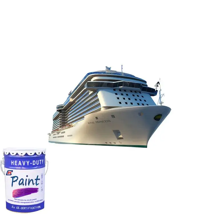 Marine Paint For Fiberglass Alkyd Ship Boats Hull Antifouling Paint Epoxy phenolphthalein anticorrosive finish