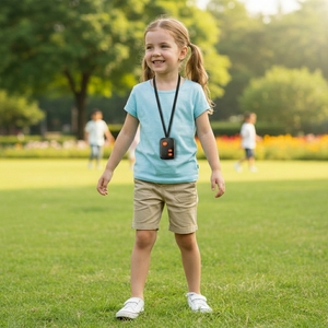 Traceur GPS personnel étanche IP67 4G avec bouton SOS, rappel <span class=keywords><strong>de</strong></span> pilule et fonction pendentif pour bébés, enfants, étudiants et personnes âgées - Product Image 1
