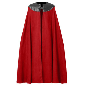 Capa de Cuero para Halloween, Disfraz de Caballero Medieval, Traje de Cosplay para Adultos, Ropa de Escenario, Primavera 2024, Tela de Poliéster - Product Image 4