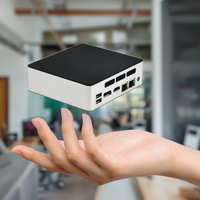 Sharerdp Intel Core I3 I5 I7 NUC 12th Gen 1215U 1235U 1255U potente CPU Dual Ethernet Server Mini Gaming PC para negocios en casa