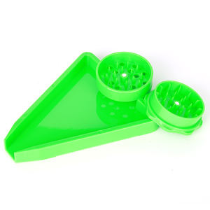 Molinillo de hierba de plástico con forma de <span class=keywords><strong>barco</strong></span>, minibandejas, trituradora de tabaco portátil, 2 capas, 30cm, creativo, barato, nuevo - Product Image 5