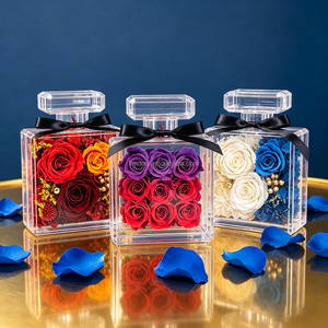 Vase <span class=keywords><strong>de</strong></span> parfum floral premium longue durée pour le Nouvel An, souvenir <span class=keywords><strong>de</strong></span> vacances et décoration intérieure, Journée <span class=keywords><strong>de</strong></span> <span class=keywords><strong>l</strong></span>'<span class=keywords><strong>amitié</strong></span>, bal <span class=keywords><strong>de</strong></span> promo et fête prénuptiale - Product Image 1