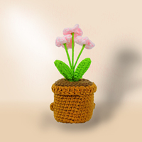Mini plantes en pot faites à la main au crochet, mignonnes, créatives, encouragement tricotées, mariages à domicile, fête des pères