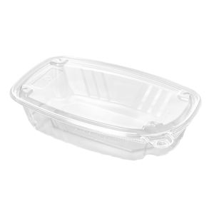 Fiambrera Rectangular de dos piezas Premium, superventas, contenedores de embalaje de alimentos a prueba de manipulaciones apilables para ensalada Bento - Product Image 4