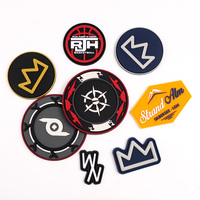 Personnalisé 3D PVC designer Patch Avion pvc Badges Caoutchouc fer sur les Patchs Pour Les Vêtements Sac À Dos Sacs