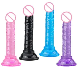 Soft TPE realistic small dildo for adult women G-spot stimulation