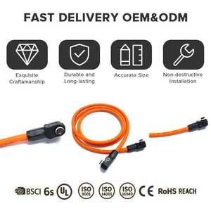 Kabel Harness BMS Paket Baterai Lithium-ion, Konektor Adaptor Kawat Tembaga Berlapis Timah, Berperingkat IP untuk Kendaraan Listrik Elektronik - Product Image 4