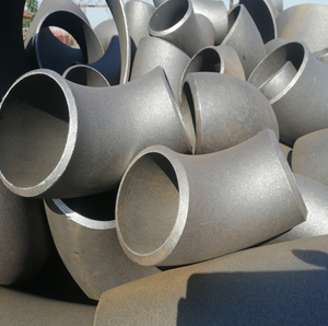 Coude en acier inoxydable 304/316 de qualité supérieure, 90 degrés/45 degrés, soudé sans soudure, pour la construction de pipelines, DIN - Product Image 4