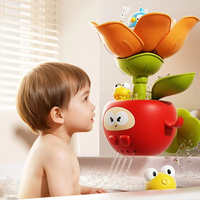 Nouveaux jouets de bain pour enfants 2026, animaux de dessin animé, arroseurs de fleurs, jouets de douche à ventouse amusants pour l'été