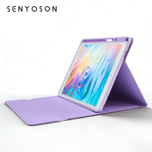 Étui de protection pour tablette SYX TPU Silicon Book <span class=keywords><strong>Folio</strong></span> <span class=keywords><strong>Slim</strong></span> Hard Back Shell avec fente pour stylet pour <span class=keywords><strong>iPad</strong></span> Pro 11 - Product Image 1