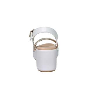 Cinzia <b>Soft</b> Women's Wedge Sandal White Size 38 Vera Pelle - Product Image 3