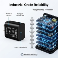 Cargador de Pared USB-C 5V 3A al por Mayor de Shenzhen Lvxiangyuan, Enchufe para EE. UU., UE, Reino Unido y China, Adaptador de Carga Rápida con Certificación UL, FCC, CE, UKCA y CCC