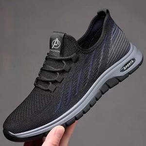 Chaussures de sport pour hommes printemps/été 2025, fines, respirantes, en maille, pour la course à pied - Product Image 5