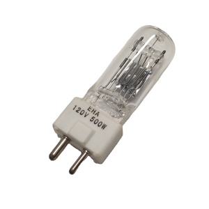 <span class=keywords><strong>Bombilla</strong></span> Halógena para Amoladora Óptica EHA <span class=keywords><strong>500W</strong></span> 120V GY9.5 PG - Product Image 1
