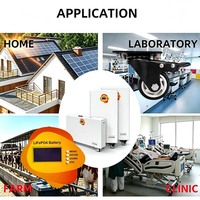 Batteries de stockage d'énergie domestique grande capacité de 15 kWh, 18 kWh, 26 kWh avec plus de 10 000 cycles de charge et décharge, dotées d'une conception à roulettes