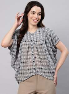 Haut élégant pour femmes, haut de bureau et de tous les jours, haut confortable et tendance pour femmes occidentales, en vente au prix du fournisseur - Product Image 2