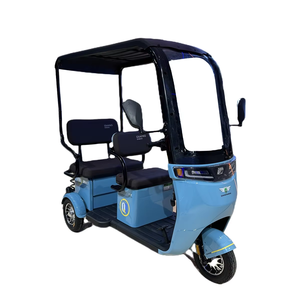 2024 Nouveau Design Trike Électrique avec Toit Électrique Bajaj Moto tuk tuk <span class=keywords><strong>Taxi</strong></span> Écologique Personnalisé - Product Image 1